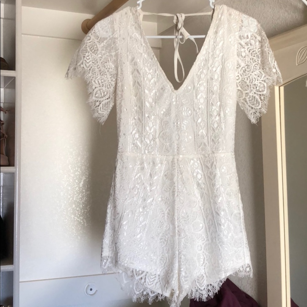 White romper